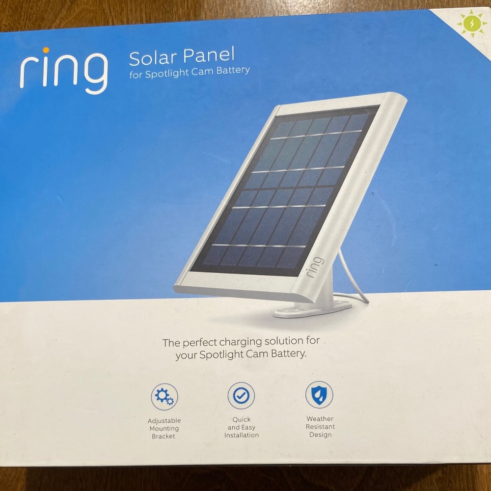 (New) Ring Solar Panel Spotlight Cam